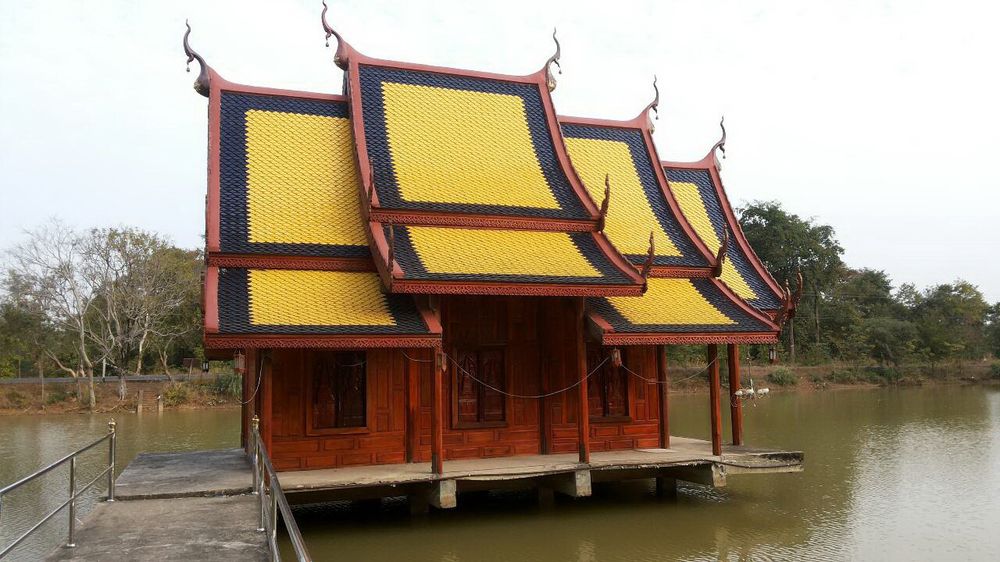 ผลงานติดตั้งกระเบื้องมุงหลังคาเซรามิคสโตนมาร์ค ภาพที่ 19