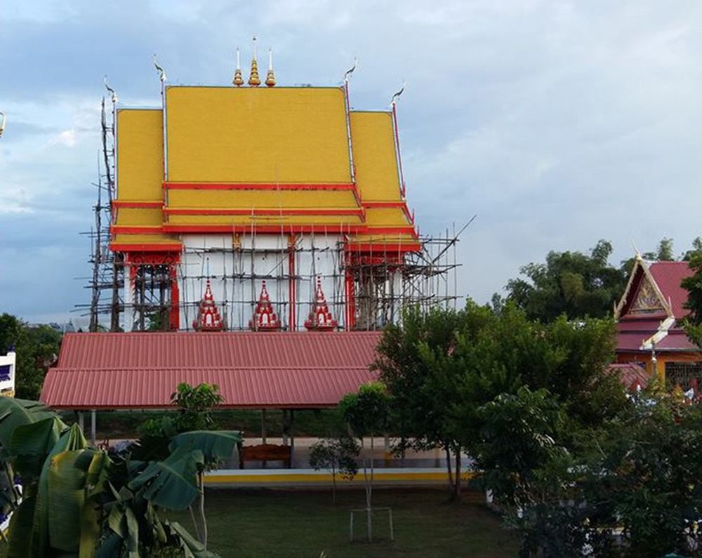 ผลงานติดตั้งกระเบื้องมุงหลังคาเซรามิคสโตนมาร์ค ภาพที่ 22