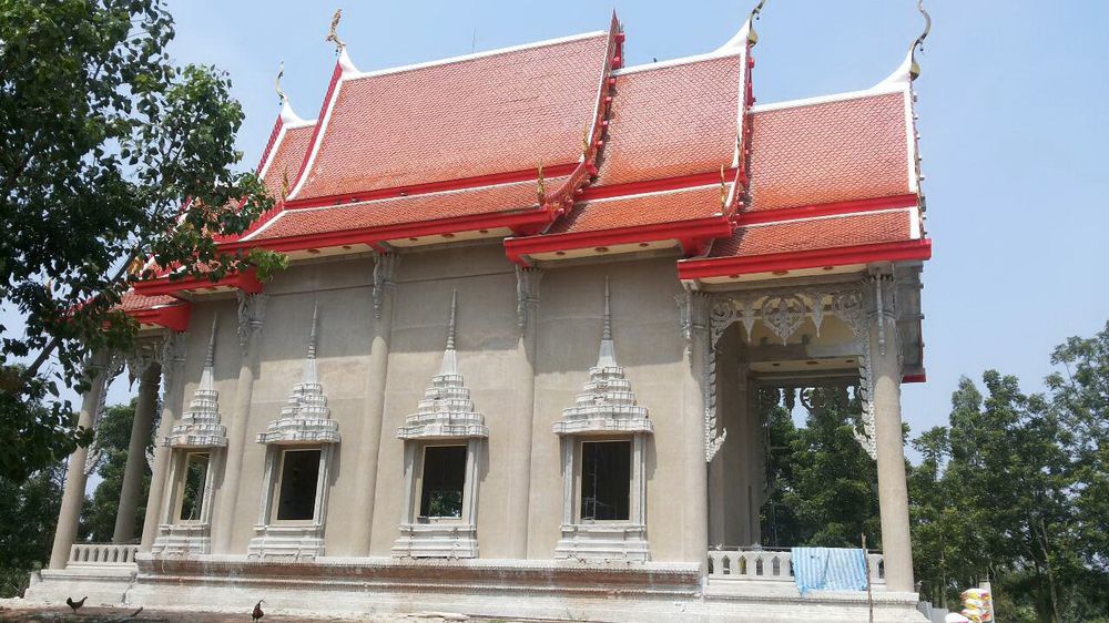 ผลงานติดตั้งกระเบื้องมุงหลังคาเซรามิคสโตนมาร์ค ภาพที่ 7
